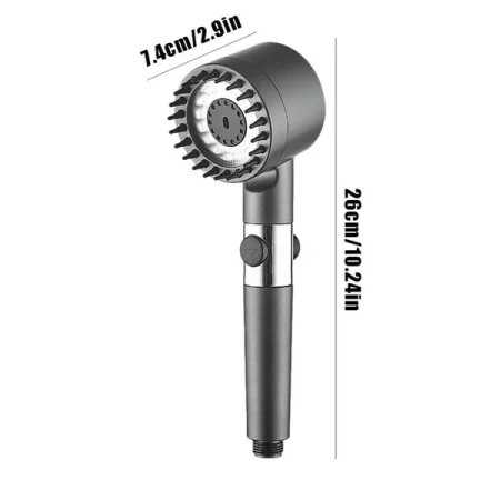 سردوش افزایش فشار آب مدل Turbo-Massage2024
