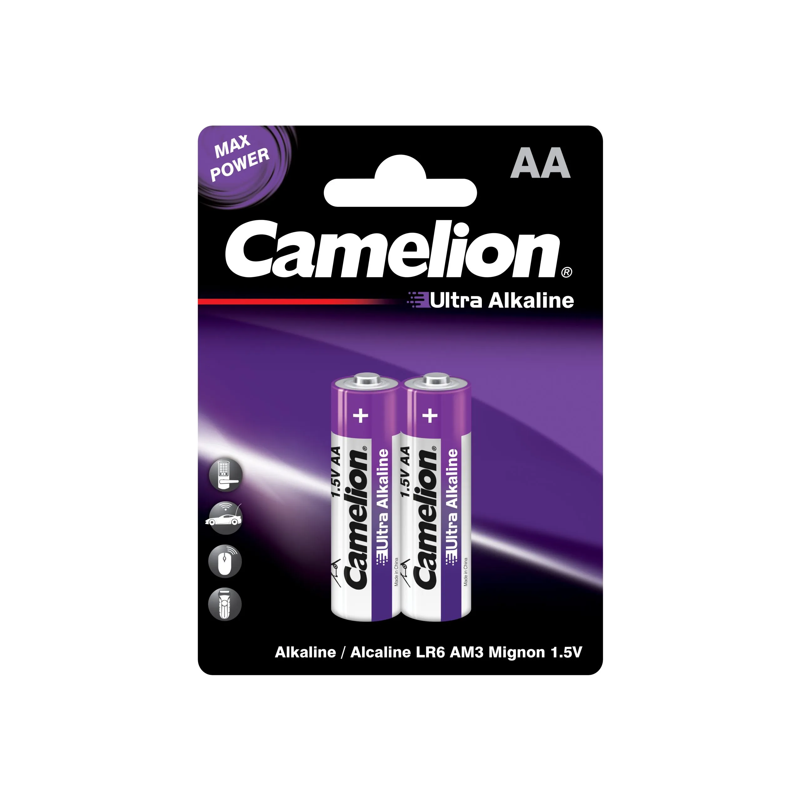 AA-B-1-scaled باتری قلمی Ultra Alkaline اولترا آلکالاین AA کملیون