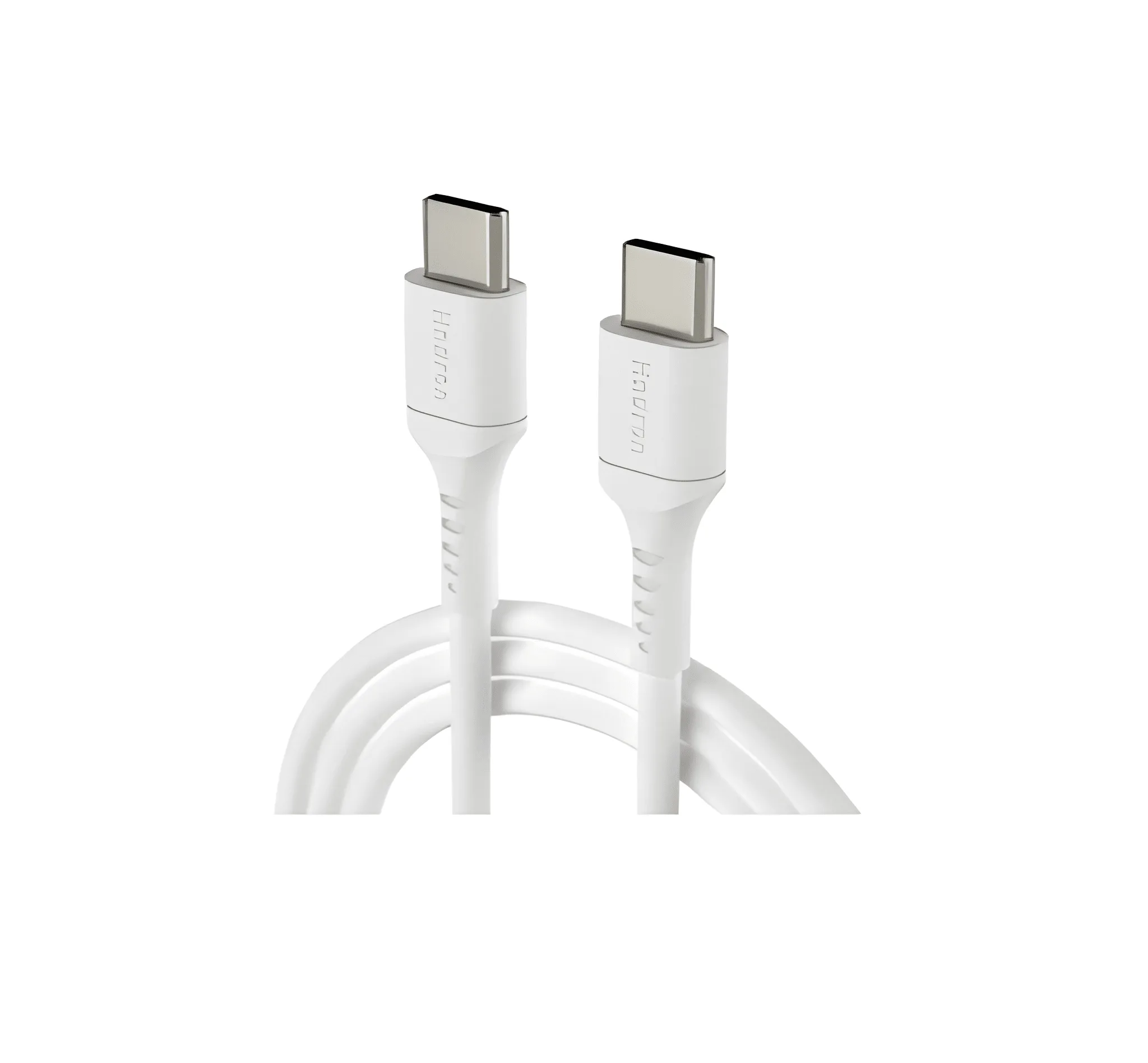 کابل شارژ هادرون مدل HTC-C-C01 L سفید 2 متری