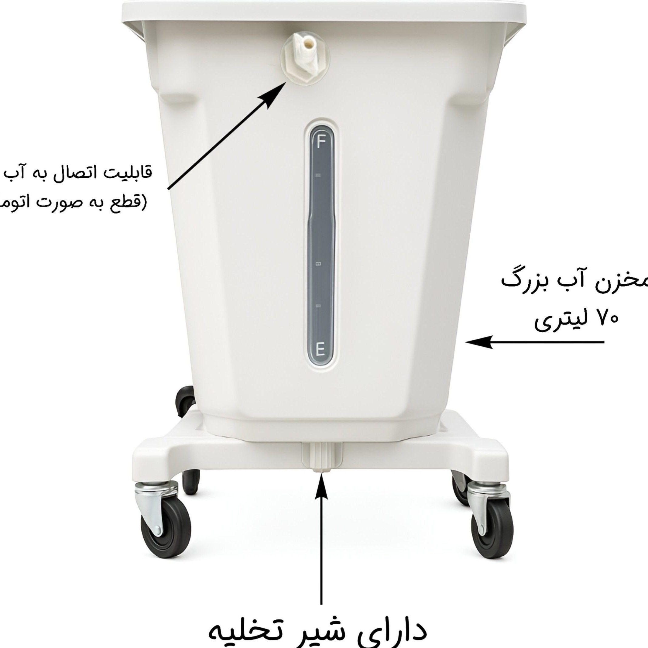 کولر آبی پرتابل جنرال ظرفیت 36 هزار سلولزی
