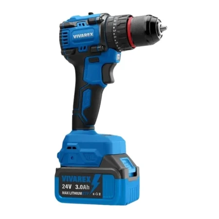 کیت شارژی براشلس ویوارکس 24 ولت (دریل،مینی فرز و بتن کن) مدل VR2403-BCK