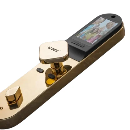 دستگیره چشمی دار و قفل اثر انگشتی دیجیتال ALOCK مدل P60+ Camera G