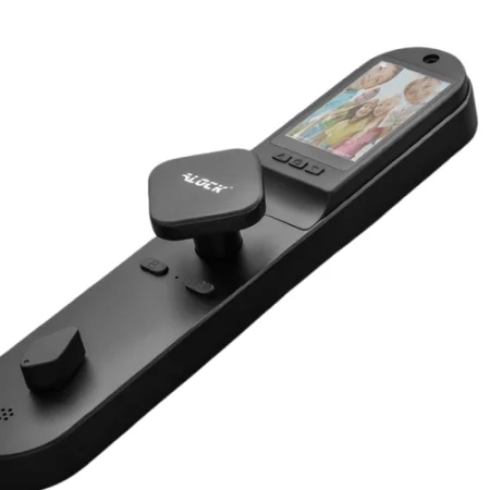 دستگیره چشمی دار و قفل اثر انگشتی دیجیتال ALOCK مدل P60+ Camera B