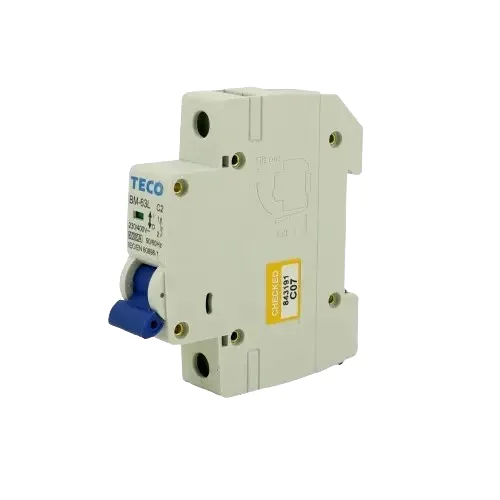 فیوز مینیاتوری تک پل 32 آمپر تیپ C قدرت قطع 6KA تکو مدل BM-63LC-1032