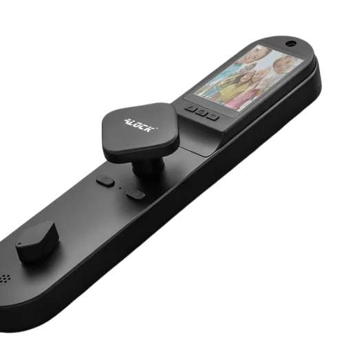 قفل اثر انگشتی دیجیتال و دستگیره تشخیص چهره ALOCK مدل P60+ Pro B