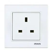 پریز برق BS1363 ایران الکتریک مدل برلیان