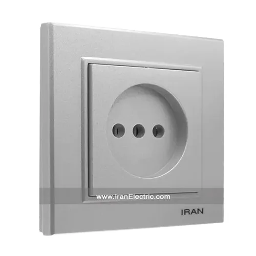 پریز برق ایران الکتریک مدل برلیان