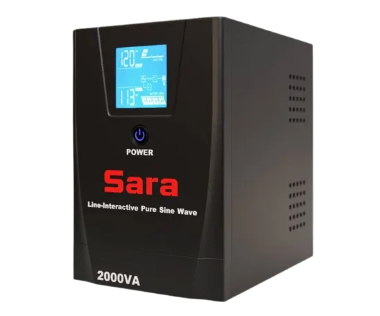 یو پی اس استابلایزر 2000 ولت آمپر سینوسی لاین اینتراکتیو سارا مدل SL-2K
