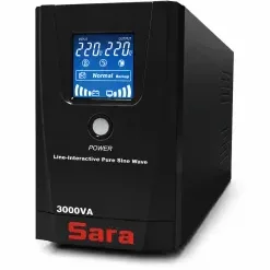 یو پی اس استابلایزر 3000 ولت آمپر سینوسی لاین اینتراکتیو سارا مدل SL-3K