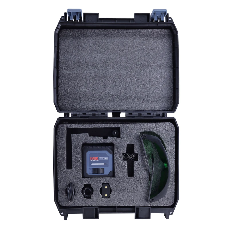 کیت تراز لیزری 2 خط نور سبز ایوک مدل K-8020