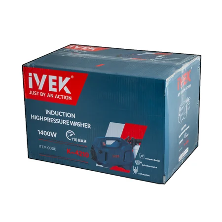 کارواش 100 بار کامپکت دینامی مکش‌دار ایوک مدل K-4210
