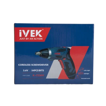 کیت پیچ بند شارژی تاشو ایوک مدل K-7236V