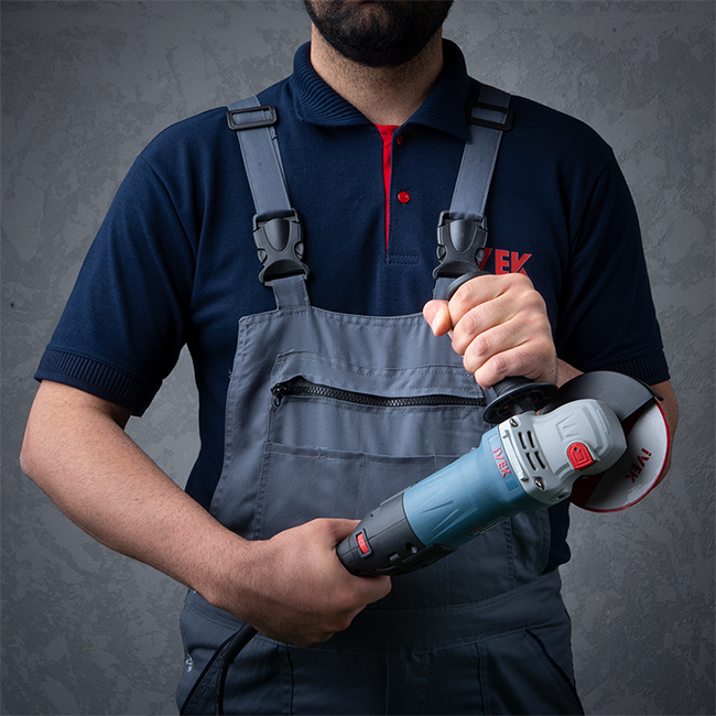 مینی فرز 1200 وات دسته بلند ایوک مدل K-7111