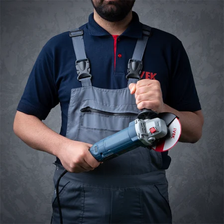 مینی فرز 1100 وات دسته بلند ایوک مدل K-7114