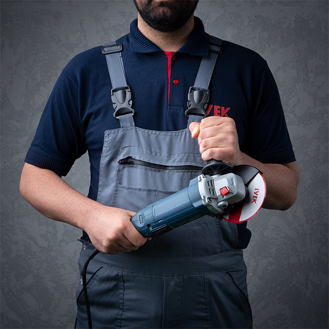 مینی فرز 1100 وات دسته بلند ایوک مدل K-7114