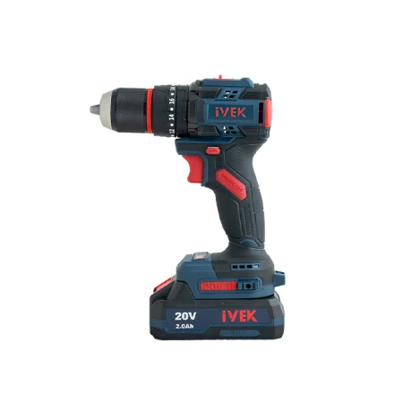 دریل شارژی چکشی براشلس 20 ولت 70 نیوتن ایوک مدل K-7812
