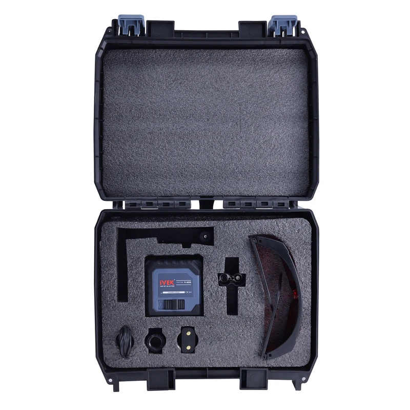 کیت تراز لیزری 2 خط نور قرمز ایوک مدل K-8010