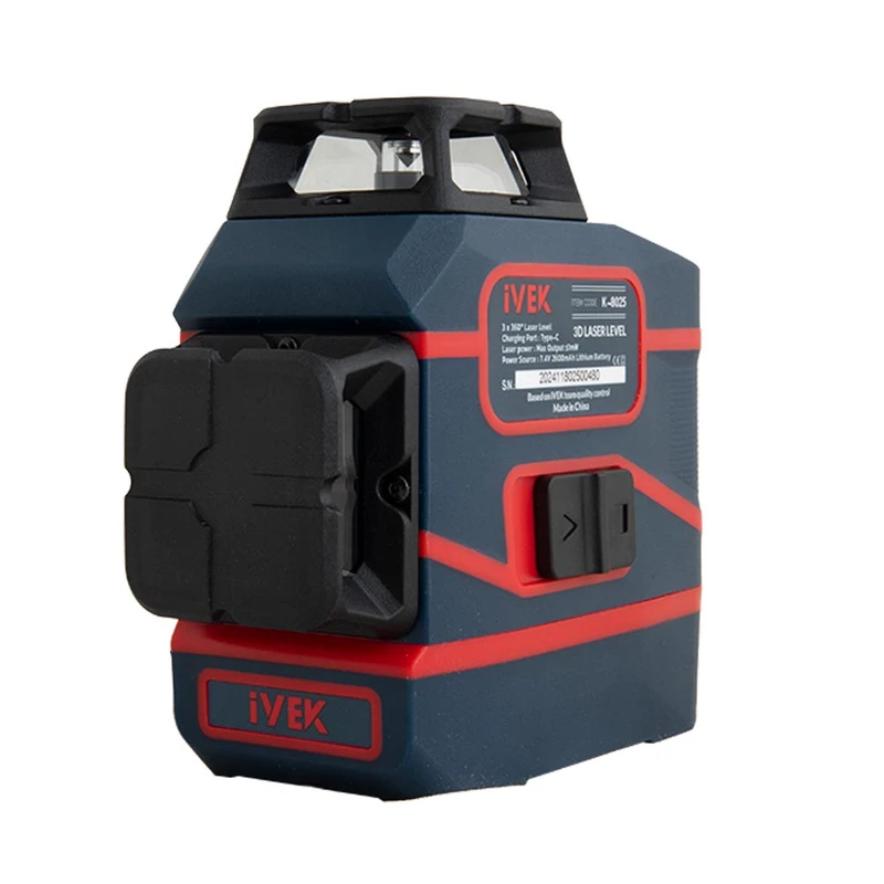 کیت تراز لیزری سه بعدی نور سبز 12 خط ایوک مدل K-8025