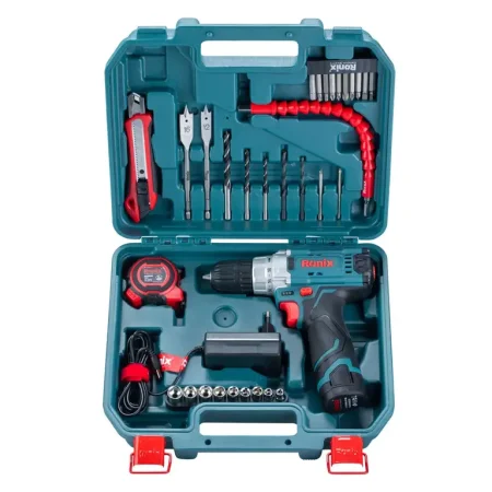 کیت دریل شارژی 12 ولت 35 پارچه رونیکس مدل RS-8611