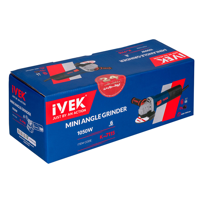 مینی فرز 1050 وات دیمردار ایوک مدل K-7115